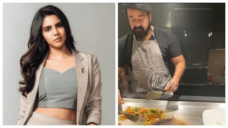 Mohanlal Becomes Chef For Friends